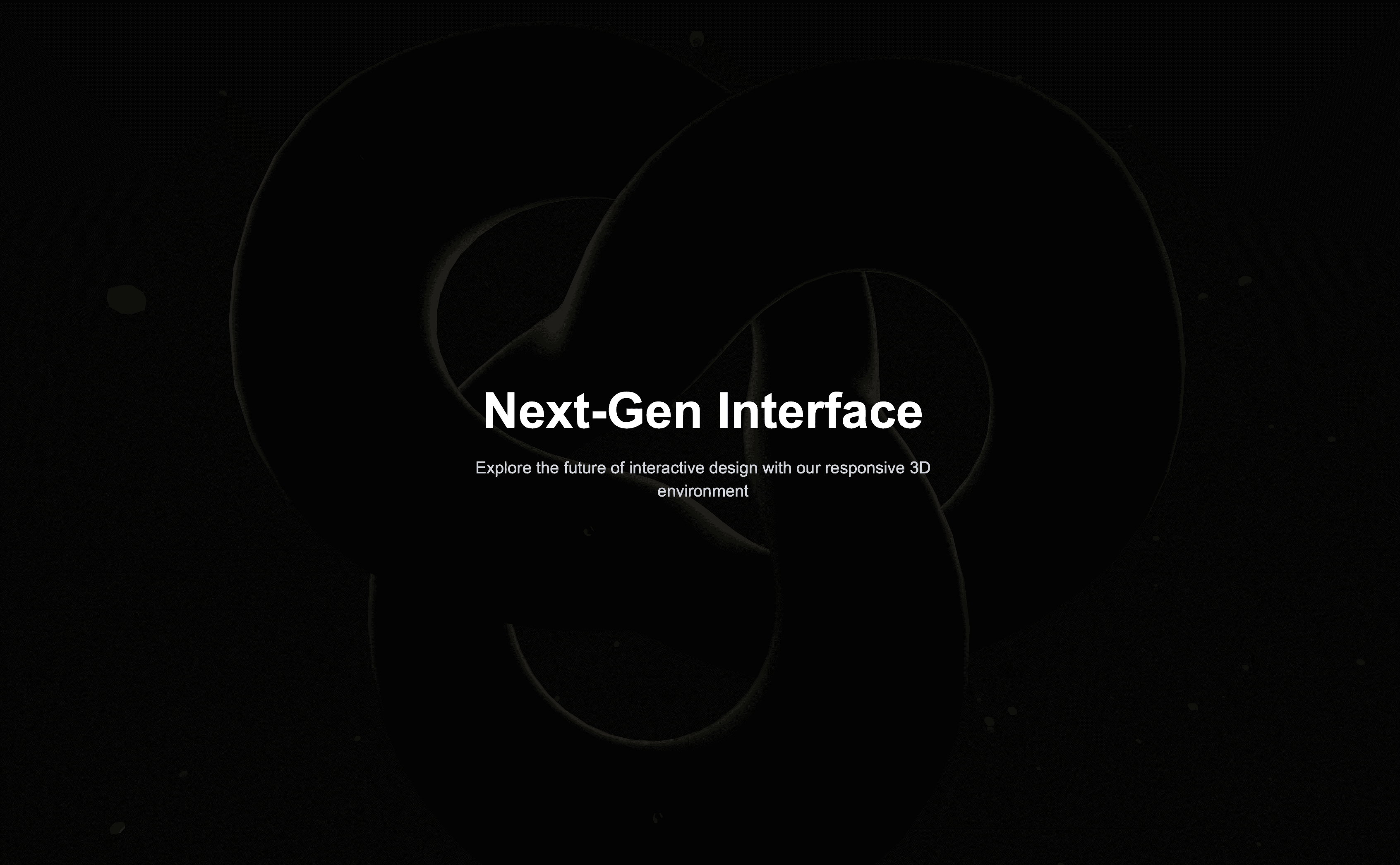 3D Background UI — cover