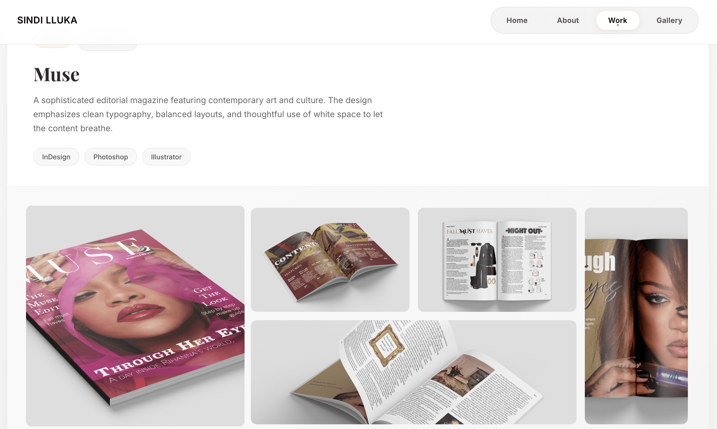 Graphic Design Portfolio — screen 3