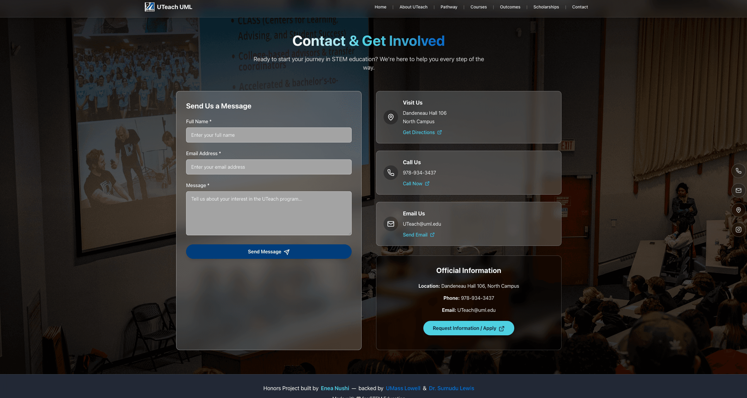 UTeach STEM Teaching — screen 3